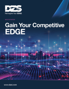 DZS "Gain Your Competitive EDGE" cover.
