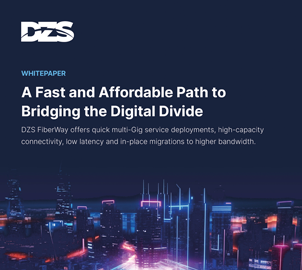 DZS FiberWay offers quick multi-gig service deployments, high-capacity connectivity, low latency and in-place migrations to higher bandwidth.